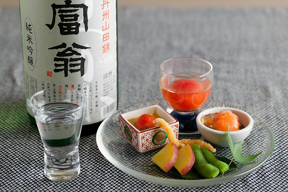 日本酒×トマト